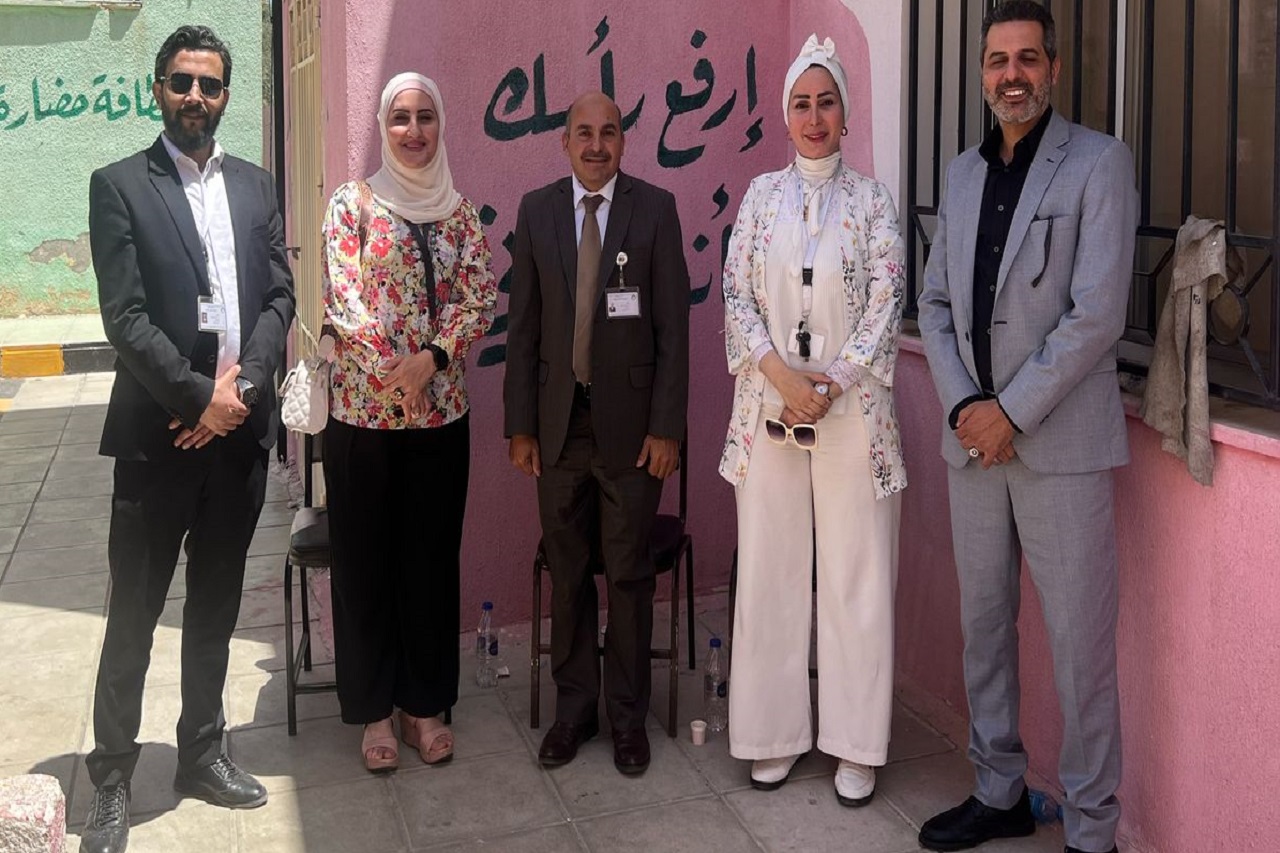 جامعة عمان العربية تُشارك في مبادرة تطوعية في مدرسة أبو حامد8