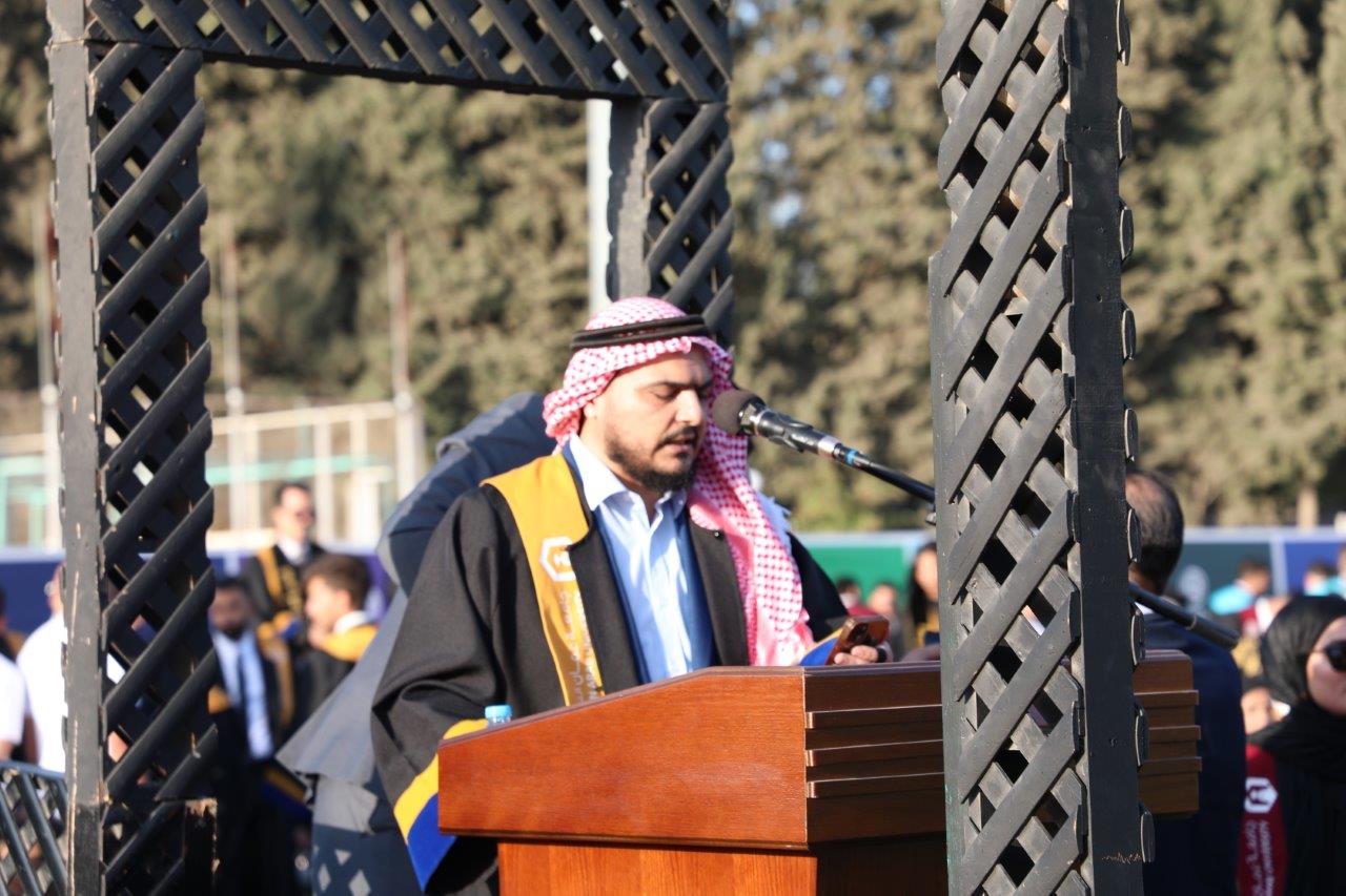 الجازي يرعى حفل تخريج الفوج الخامس والعشرين من طلبة جامعة عمان العربية40