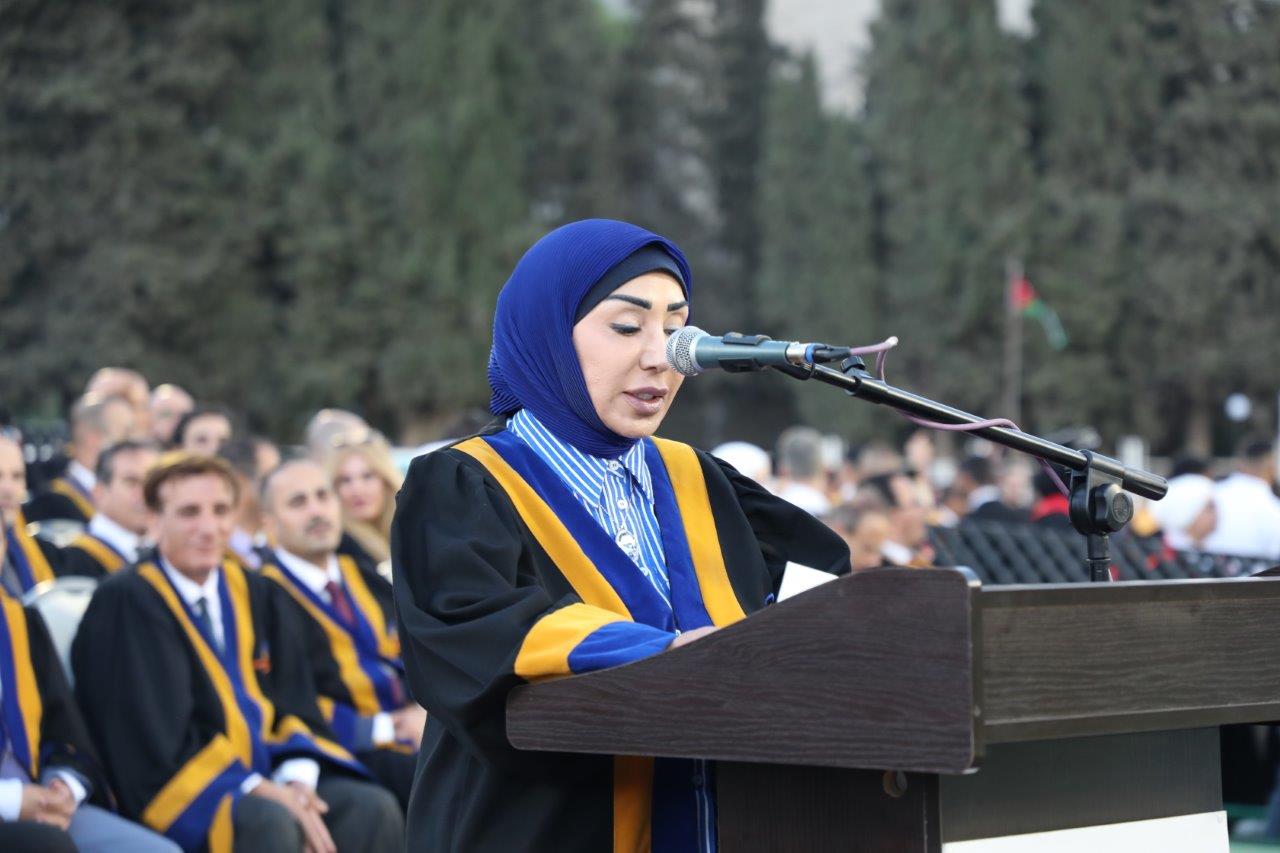 الجازي يرعى حفل تخريج الفوج الخامس والعشرين من طلبة جامعة عمان العربية45