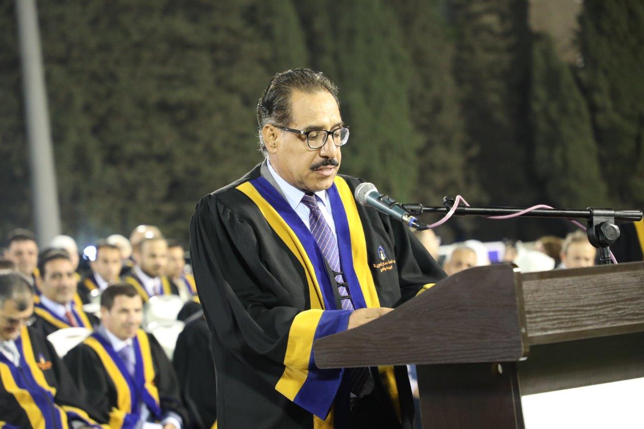 الجازي يرعى حفل تخريج الفوج الخامس والعشرين من طلبة جامعة عمان العربية51