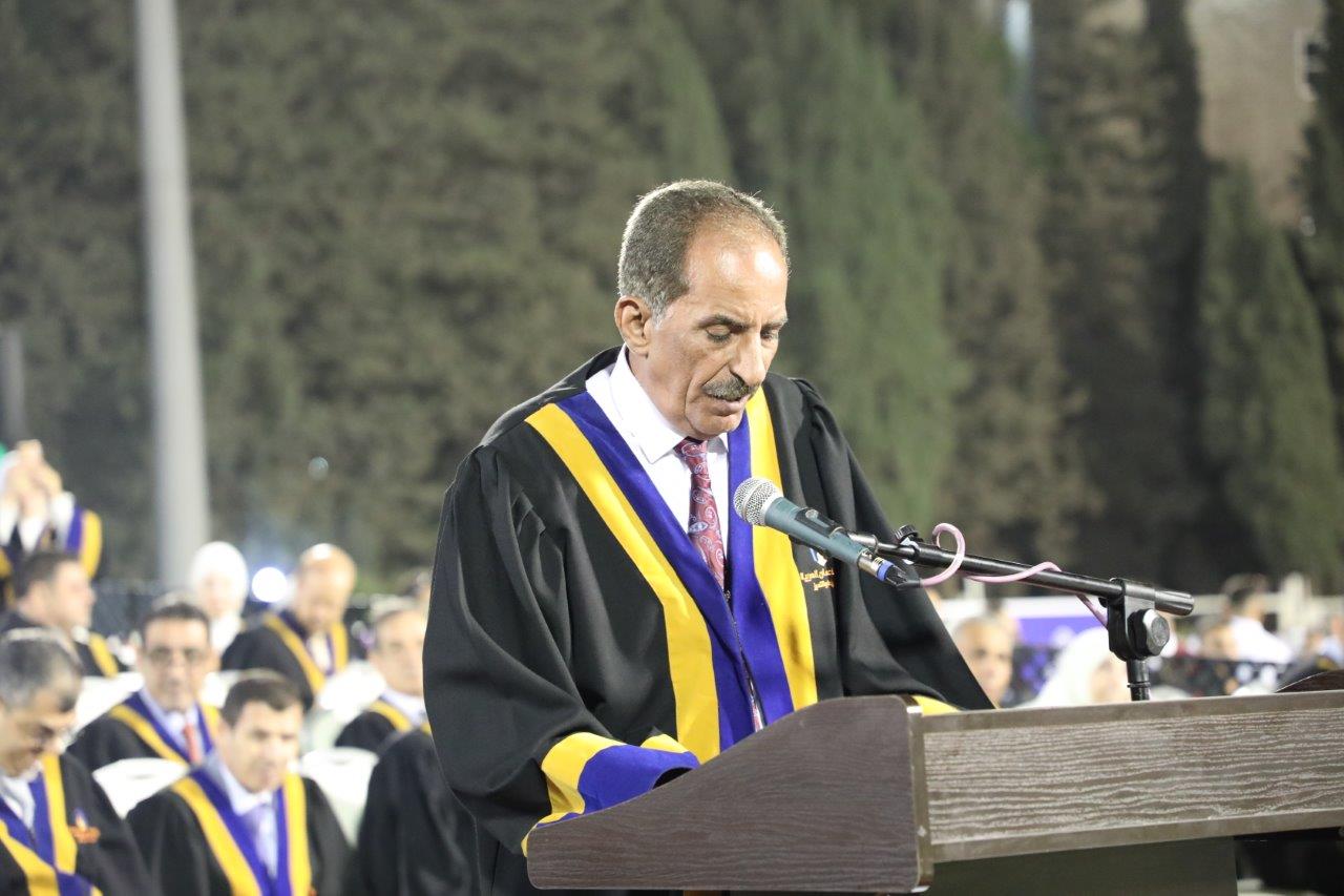 الجازي يرعى حفل تخريج الفوج الخامس والعشرين من طلبة جامعة عمان العربية56