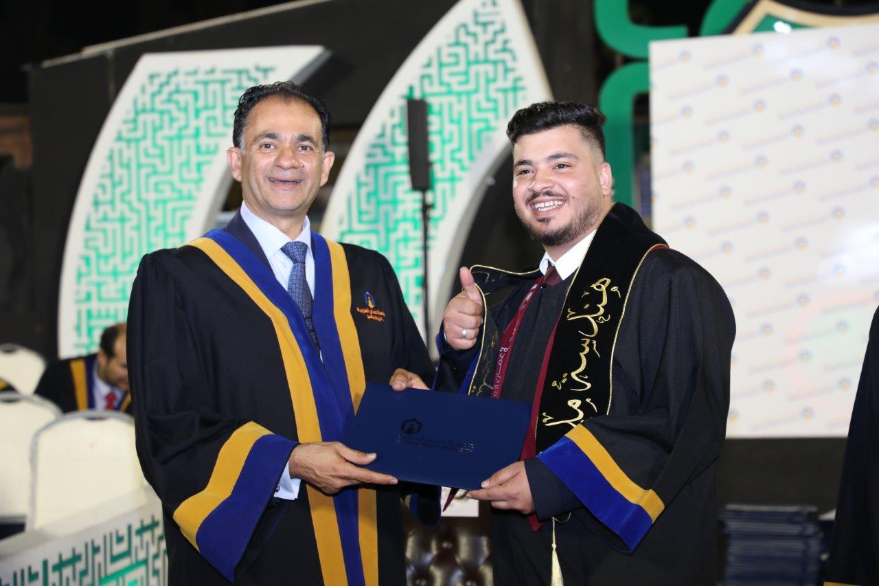 الجازي يرعى حفل تخريج الفوج الخامس والعشرين من طلبة جامعة عمان العربية58