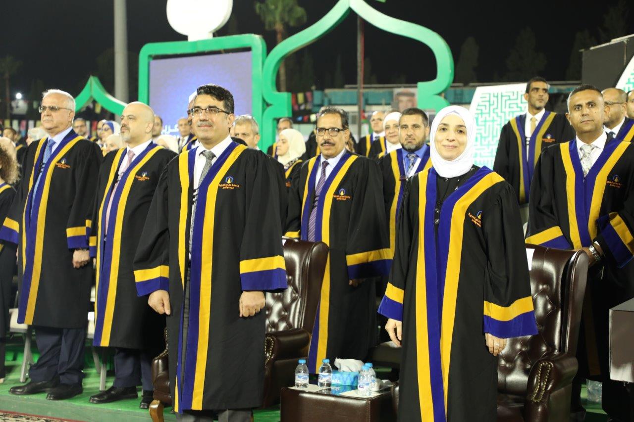 الجازي يرعى حفل تخريج الفوج الخامس والعشرين من طلبة جامعة عمان العربية61