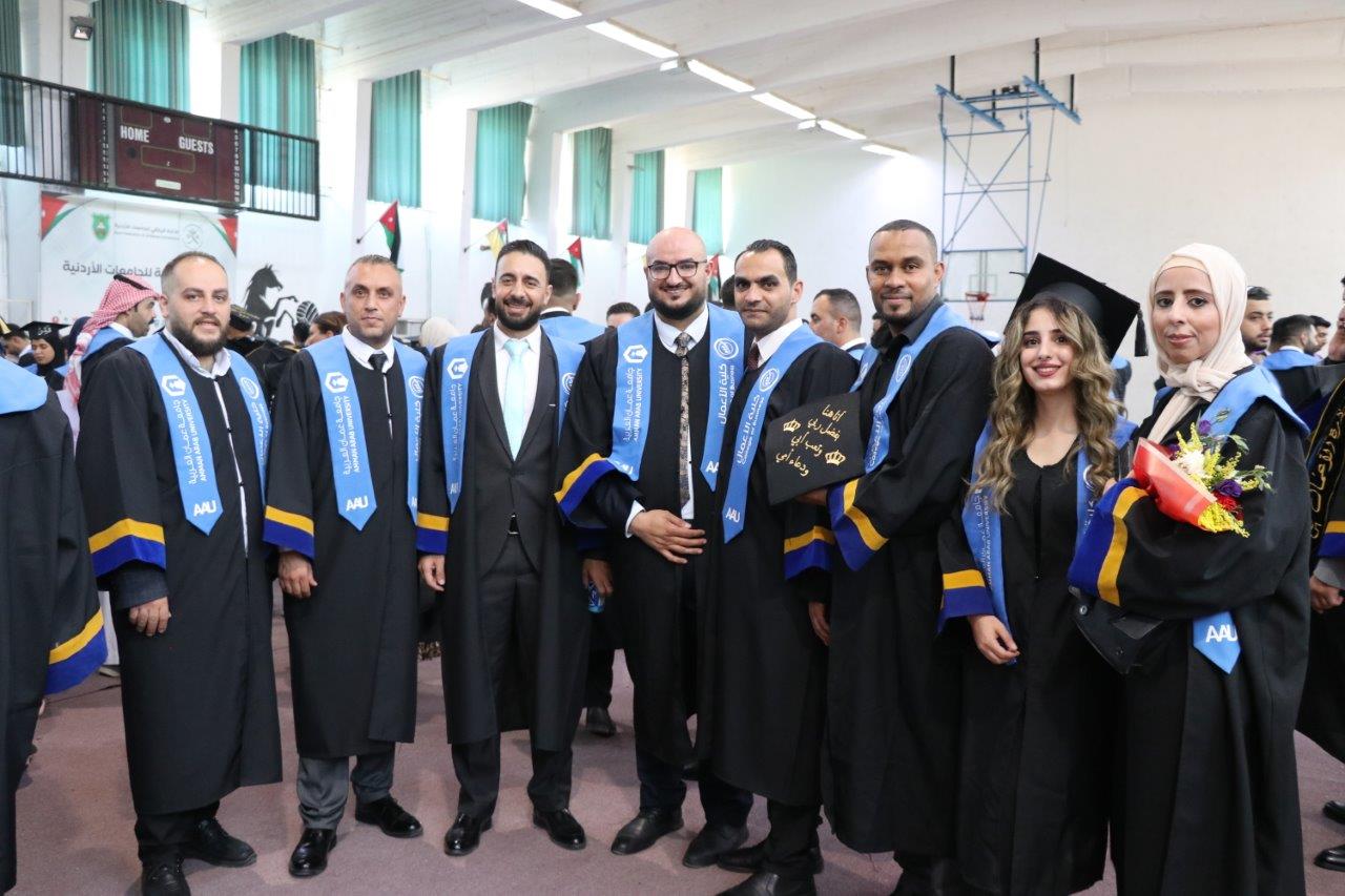 الجازي يرعى حفل تخريج الفوج الخامس والعشرين من طلبة جامعة عمان العربية62