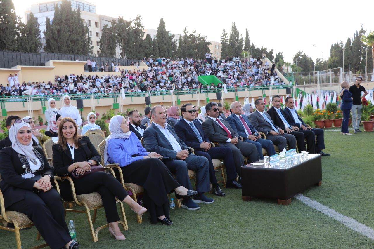 الجازي يرعى حفل تخريج الفوج الخامس والعشرين من طلبة جامعة عمان العربية64