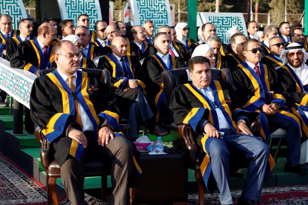 الجازي يرعى حفل تخريج الفوج الخامس والعشرين من طلبة جامعة عمان العربية10